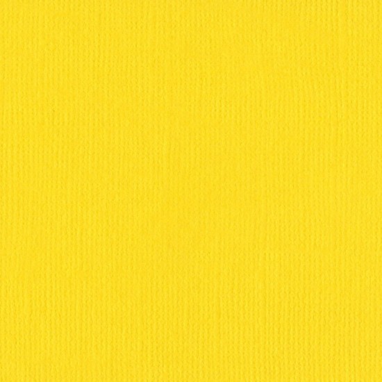 Xαρτόνι Bazzill mono canvas 30cmx30cm 216gr yellow