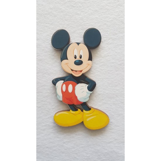 Mickey #1 εκτύπωση σε ξύλο
