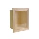 Ξύλινο κουτί με βάθος και παράθυρο 23.5 x 28.5 x 14cm