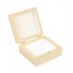 Ξύλινο κουτί για σκουλαρίκια 7x6.5x3.3cm