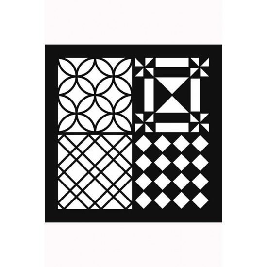 Στένσιλ Cement Tiles #3 30x30cm