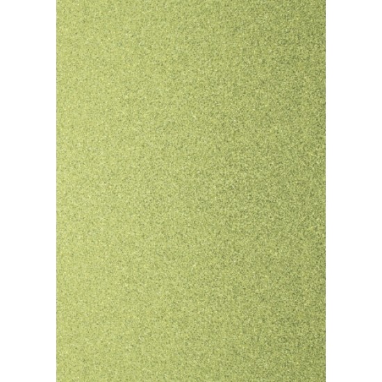 A4 Glitter Card lime green