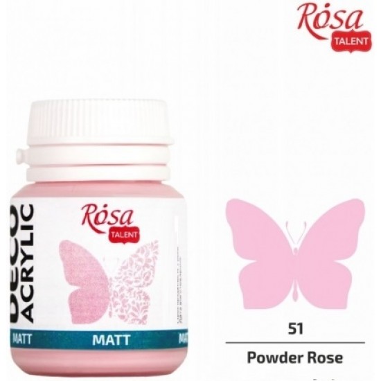 Ακρυλικό Χρώμα Ροζ Powder 20ml
