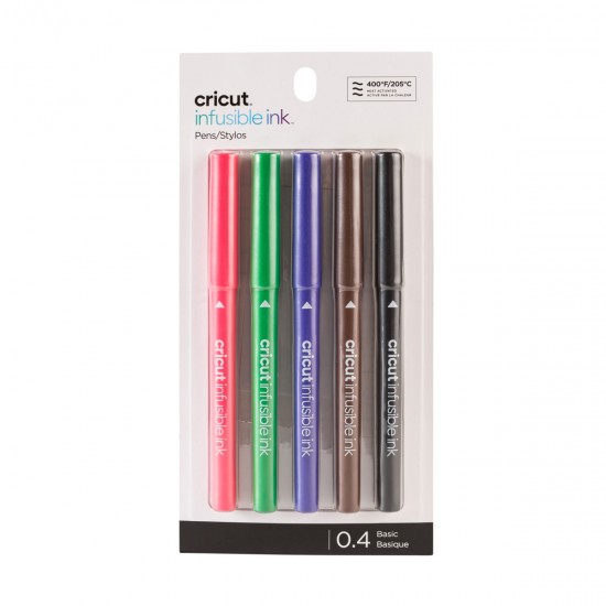Cricut Infusible Ink pens basic 0,4mm - 5 Pens