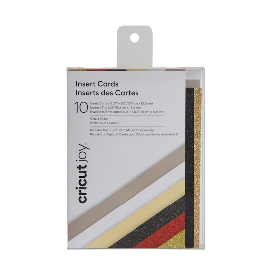Cricut Joy Insert Cards 10.70cm x 13.90cm Glitz-Glam 10τεμ
