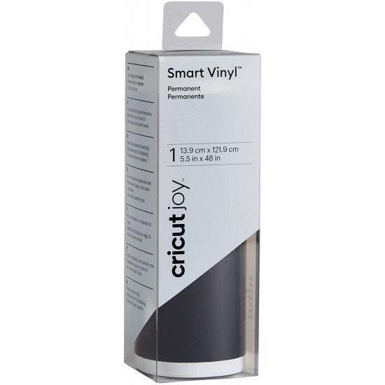 Cricut Joy Smart Vinyl – Permanent Black Αυτοκόλλητο 13.9cm x 121.9cm