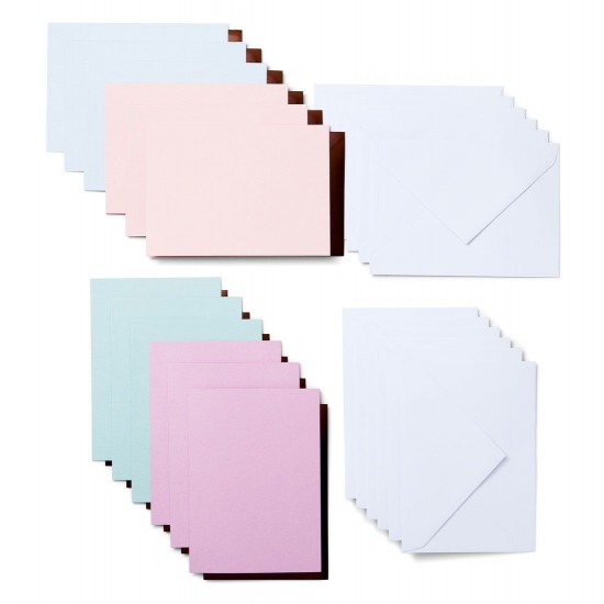 Cricut Joy Insert Cards 11,4 cm x 15,9 cm 12τεμ (Macaroons)