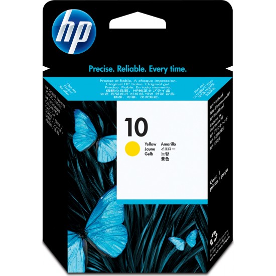 HP 10 Μελάνι Εκτυπωτή InkJet Κίτρινο (C4803A)