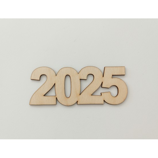 2025 Ξύλινο 12cm Κρεμαστό