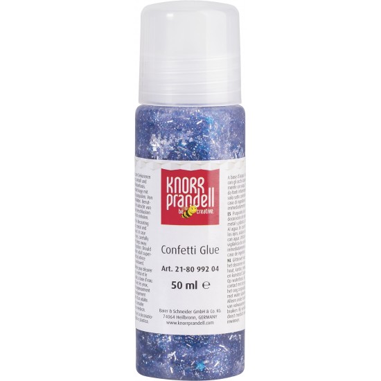 Κόλλα Glitter Knorr Prandell Confetti Χιονονιφάδες 50ml