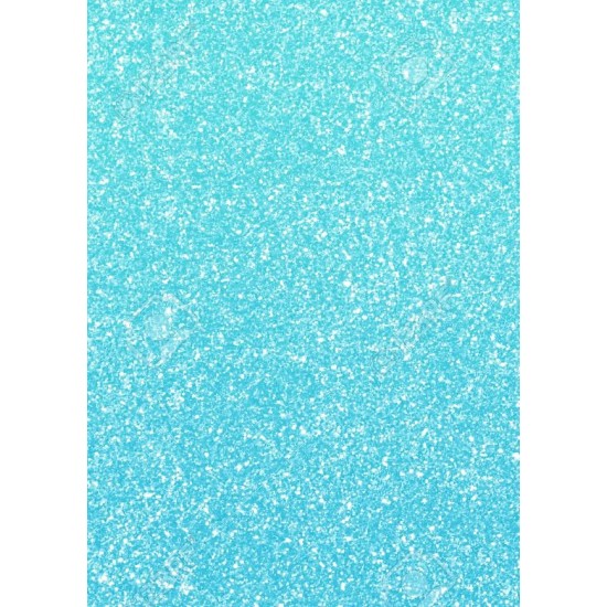 Αφρώδες φύλλο με glitter 30cm x 20cm  2mm -  Baby Blue