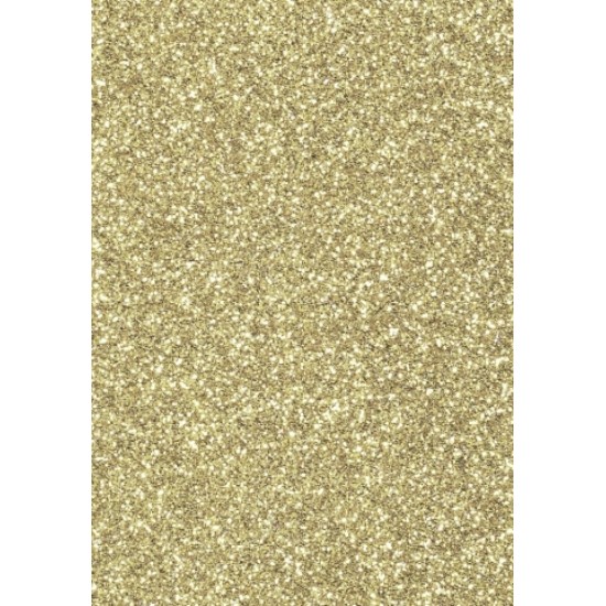 Αφρώδες φύλλο με glitter 30cm x 20cm  2mm - Light Gold