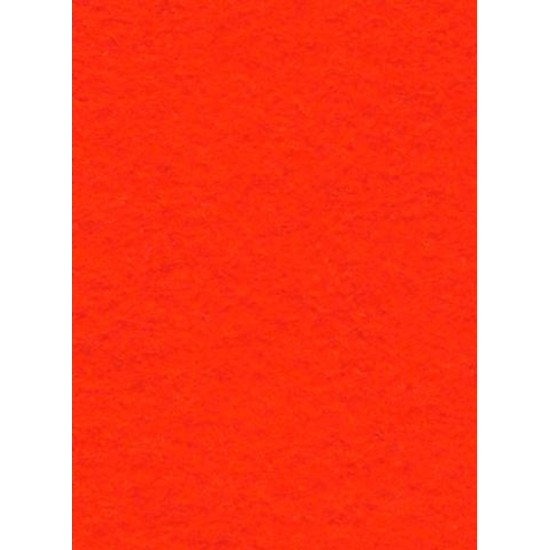 Τσόχα 1mm 20x30 μαλακή ποιότητα - Σκούρο Πορτοκαλί