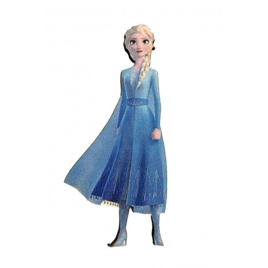 Elsa εκτύπωση σε ξύλο