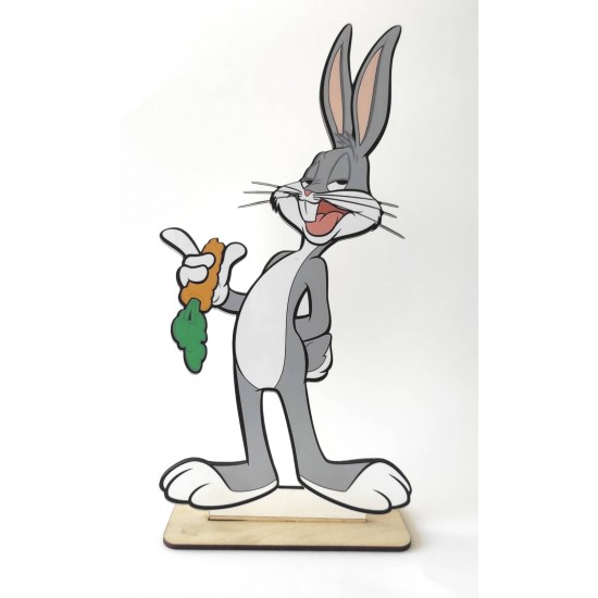 Bugs Bunny εκτύπωση σε ξύλο