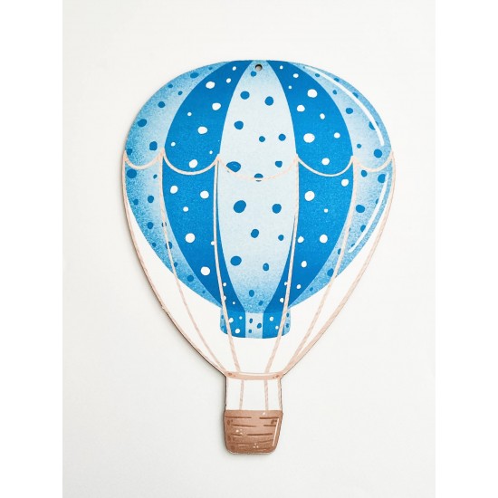 Ξύλινο διακοσμητικό αερόστατο