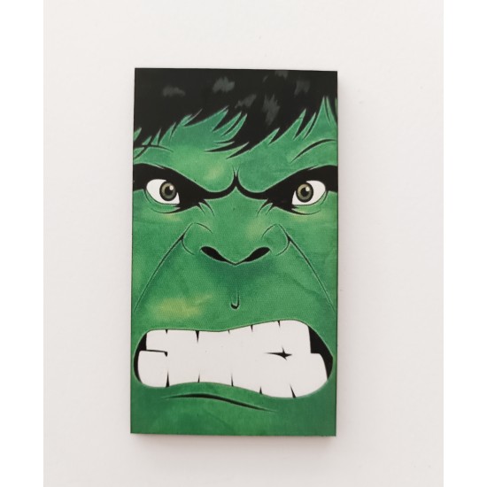 Ξύλινο διακοσμητικό Hulk #6