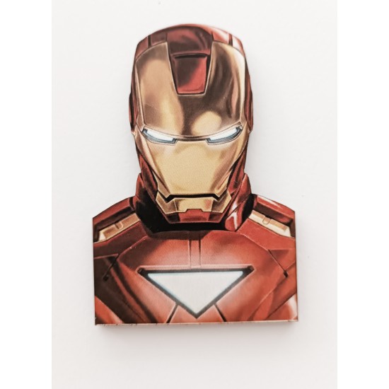 Ξύλινο διακοσμητικό Iron Man