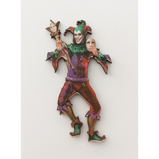 Ξύλινο διακοσμητικό Joker #2