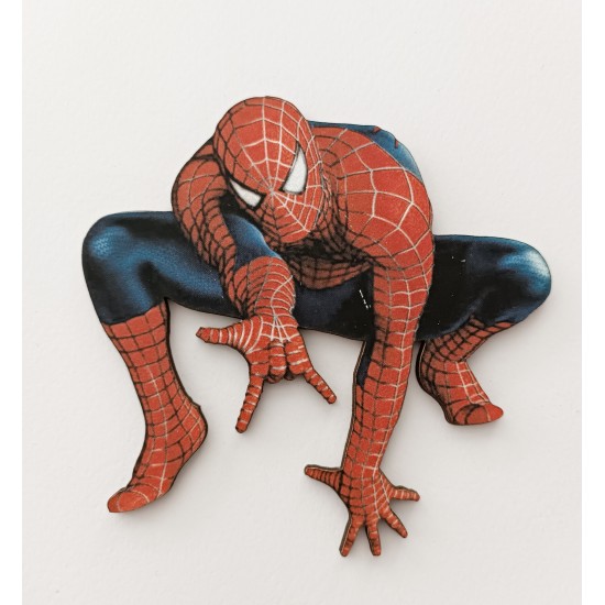 Ξύλινο διακοσμητικό Spiderman #12
