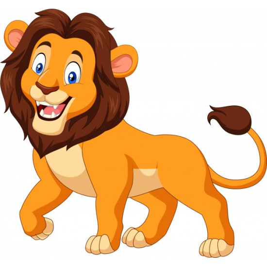 Λιοντάρι Lion King εκτύπωση σε ξύλο