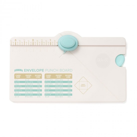 We R Memory Keepers mini envelope punch board