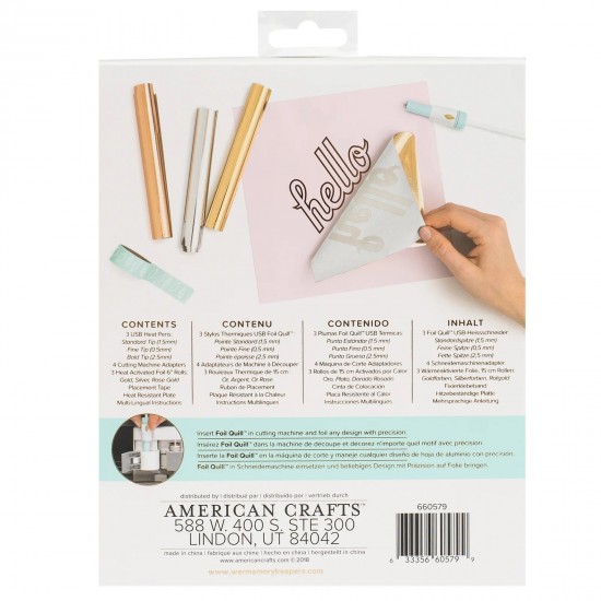 We R Makers • Foil Quill Starter Kit