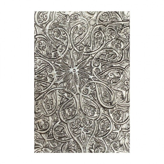 Sizzix 3-D Texture Fades Embossing Folder - Engraved by Tim Holtz