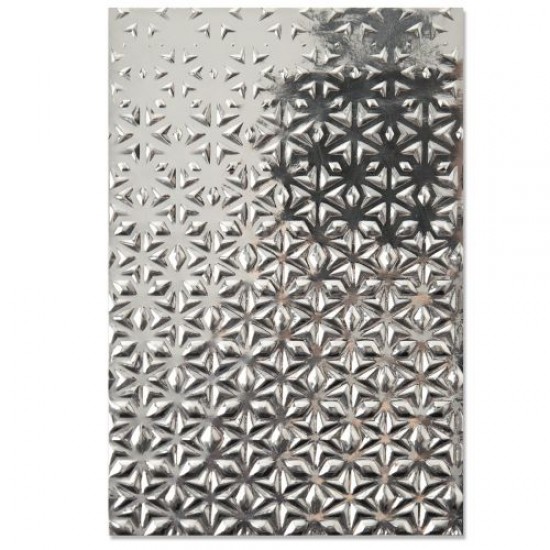 Sizzix 3-D Textured Impressions Embossing Folder Star Fall by Georgie Evans