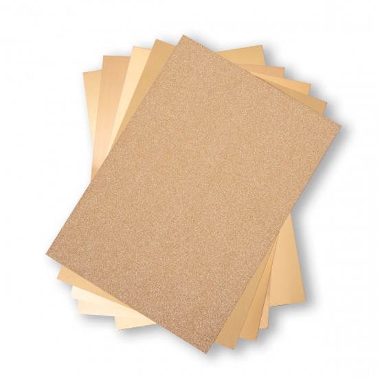 Sizzix Surfaces - The Opulent Cardstock Gold, 50 Φύλλα Α4