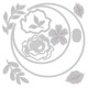 Thinlits Die Set 10PK Floral Crescent Moon Frame by Lisa Jones