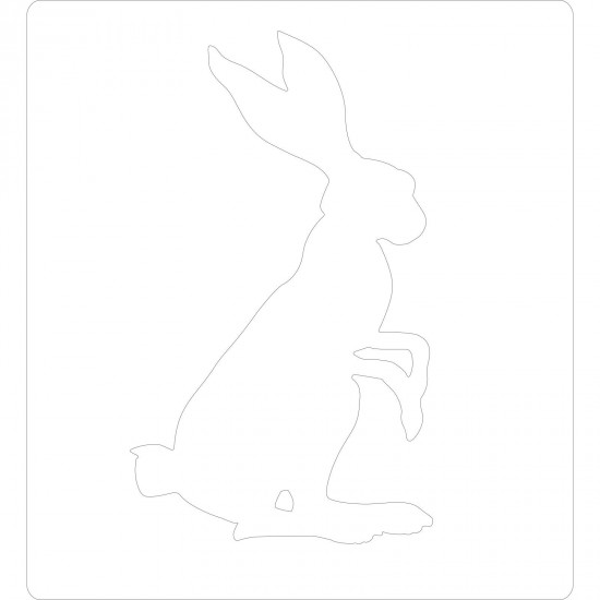 Bigz Die Mr. Rabbit by Tim Holtz