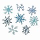Thinlits Die Set 8PK Scribbly Snowflakes by Tim Holtz