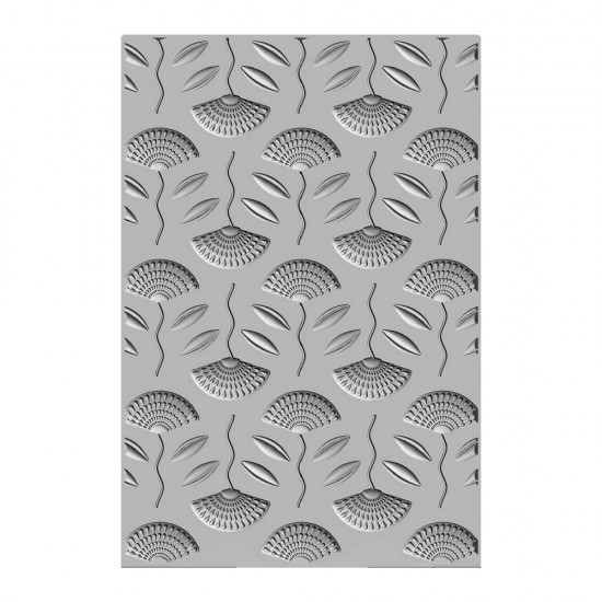 Sizzix 3-D Textured Impressions Embossing Folder Quirky Florals