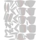 Sizzix Thinlits Die Set 28PK Papercut Café by Tim Holtz