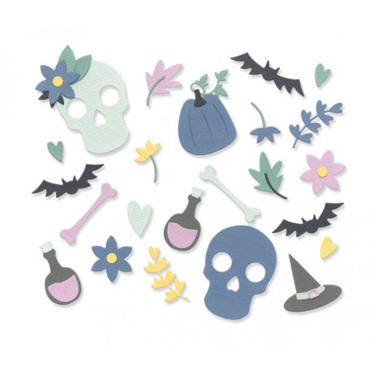 Sizzix Thinlits Die Spooky Icons