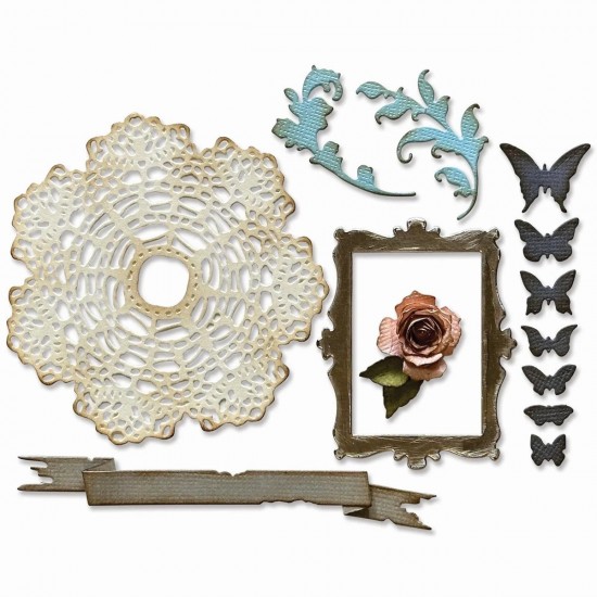 Sizzix • Tim Holtz Thinlits Die Set Vault Boutique 15τεμ