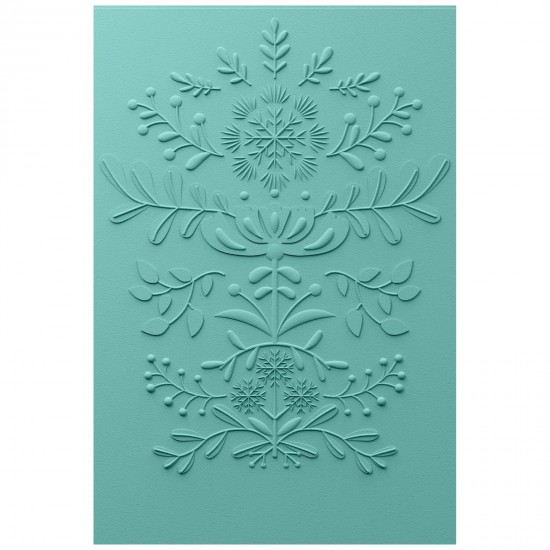 Sizzix • 3D Textured Impressions Embossing Folder Yuletide