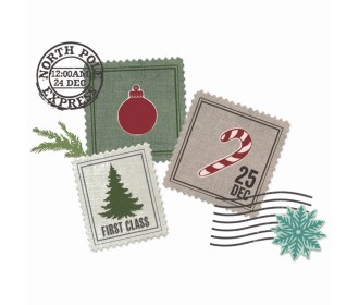 Sizzix • Clear Stamp Set with Framelits Special Delivery by 49 and Market 38τεμ Sizzix • Clear Stamp Set with Framelits Special Delivery by 49 and Market 38τεμ