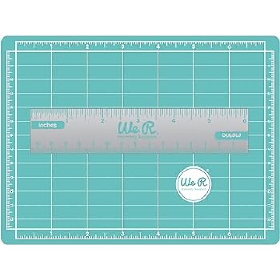 We R Memory Keepers Magnetic Tools - Magnetic Mat & 6" Magnetic Ruler