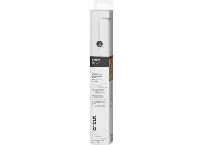 Cricut Smart Vinyl Permanent 33x91cm White Cricut Smart Vinyl Permanent 33x91cm White