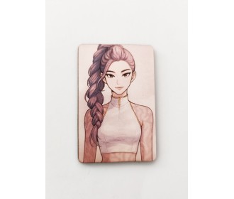 Ξύλινο διακοσμητικό Demon Hunters Hundrix #1