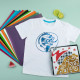  Heat Transfer Vinyl Material Bundle A4 28τεμ διάφορα χρώματα  