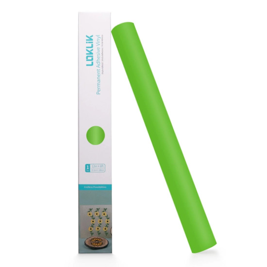 Permanent Adhesive Vinyl Matte Apple Green 30.5x180cm