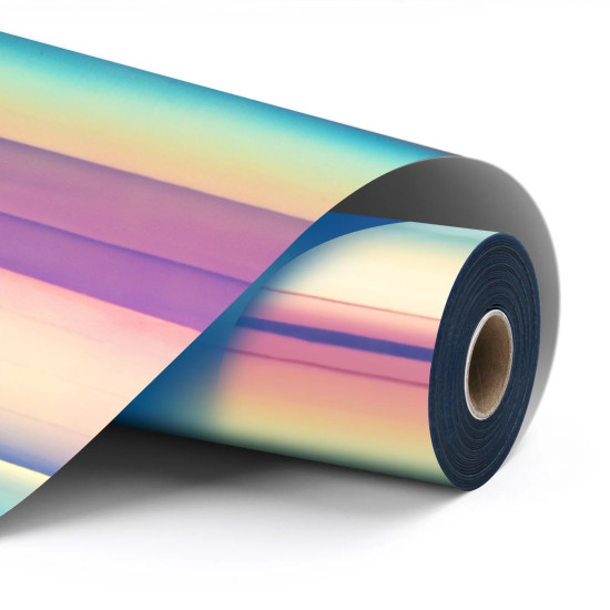Permanent Adhesive Vinyl Holographic Bluish Violet 30.5x90cm