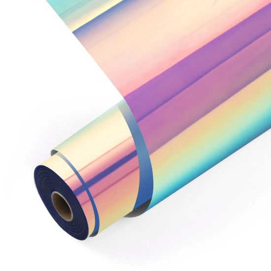 Permanent Adhesive Vinyl Holographic Bluish Violet 30.5x90cm