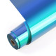 Permanent Adhesive Vinyl Holographic Aqua Blue 30.5x90cm