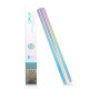 Permanent Adhesive Vinyl Holographic Iridescent Silver 30.5x90cm