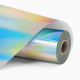 Permanent Adhesive Vinyl Holographic Iridescent Silver 30.5x90cm