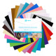 Permanent Vinyl Material Bundle A4 30τεμ διάφορα χρώματα  